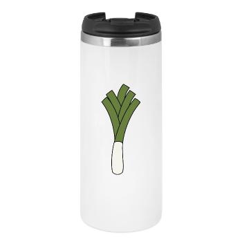 Leek - Thermal Cup - white - Front
