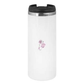 Woman in pink - Thermal Cup - white - Front
