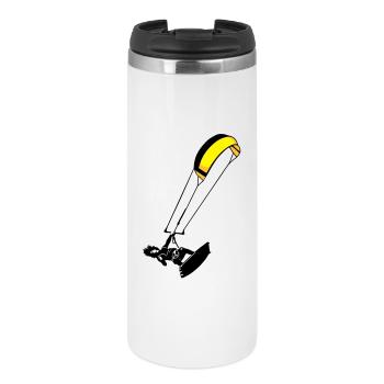 Kitesuf flex - Thermobecher - Weiß - Vorne