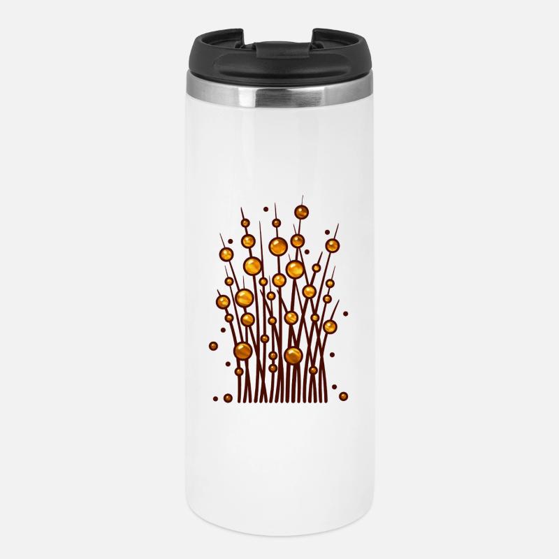 Conception de ballon doré - Mug isotherme - blanc