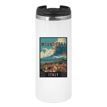 Experience Volcano Adventure and Mount Etna Italy - Thermal Cup - white - Front