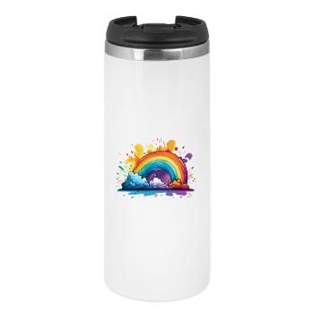 Your Rainbow - Thermal Cup - white - Front