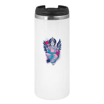 Ganesha, your god of fortune, frees the way - Thermal Cup - white - Front
