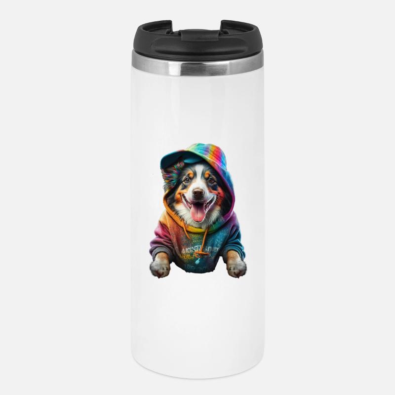 Pup élégant - Mug isotherme - blanc
