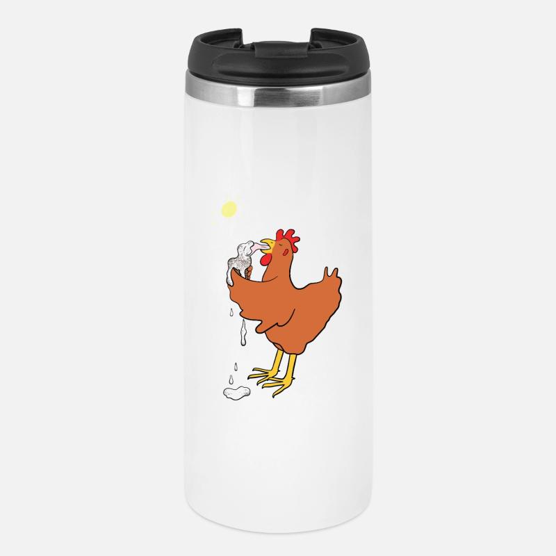 Yum-Eiscreme - Thermobecher - Weiß