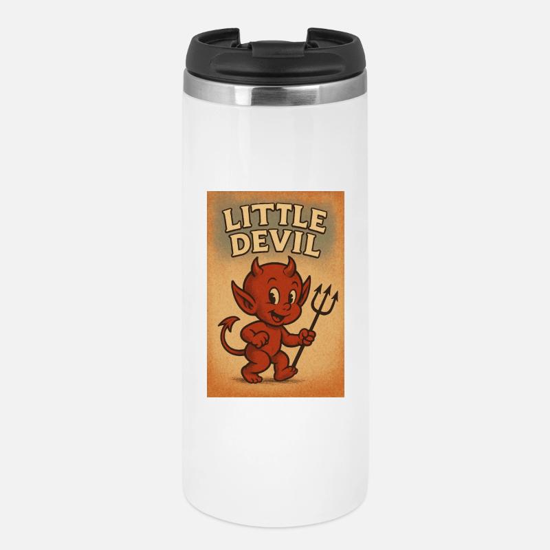 Little devil - Thermal Cup - white