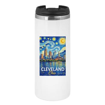 Cleveland, Ohio - Thermal Cup - white - Front
