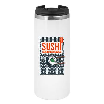 Rice to Meet You - Thermal Cup - white - Front