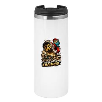 Level Up Crew Runner - Thermobecher - Weiß - Vorne
