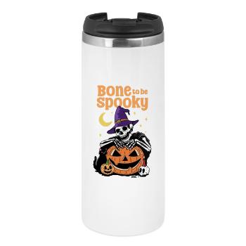 Os pour être effrayant - Mug isotherme - blanc - Devant
