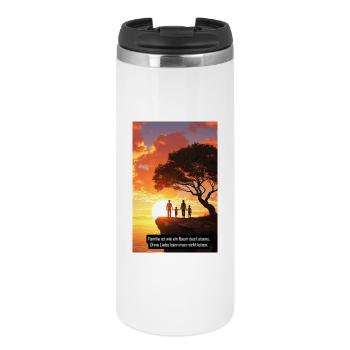 Family Tree Sunset Design - Thermal Cup - white - Front