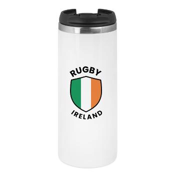 Conception du Rugby Ireland Shield - Mug isotherme - blanc - Devant