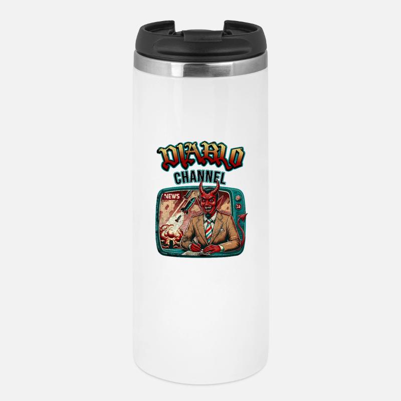 Diablo-Kanal - Thermobecher - Weiß