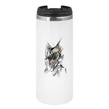 face - Thermal Cup - white - Front