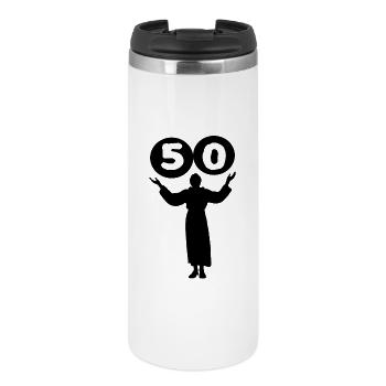 Birthday 50 years - Thermal Cup - white - Front