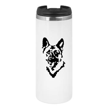 chien de berger - Mug isotherme - blanc - Devant