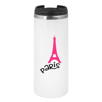 Paris - Thermobecher - Weiß - Vorne