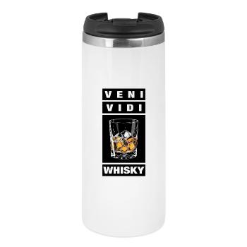 Veni Vidi Whisky - Thermal Cup - white - Front