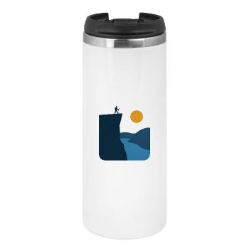 Preikestolen – Norwegian Landmark - Thermal Cup - white - Front