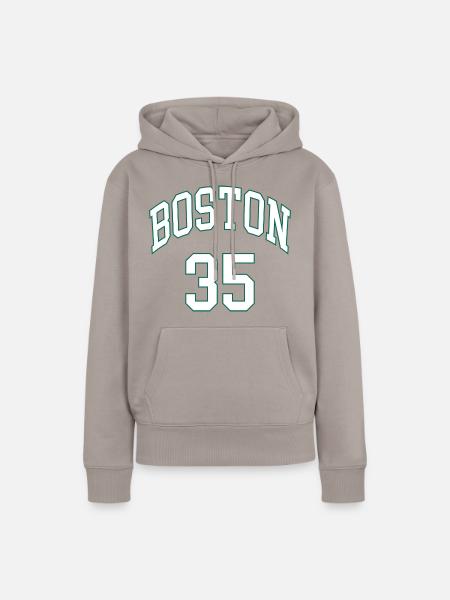 Boston 35 - Frauen Premium Bio Hoodie - Taupe
