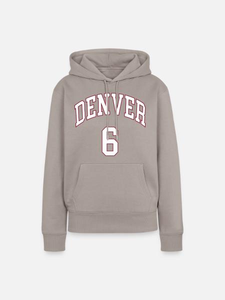 Denver 6 - Frauen Premium Bio Hoodie - Taupe