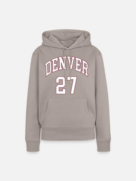 Denver 27 - Frauen Premium Bio Hoodie - Taupe