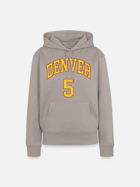 Denver 5 - Frauen Premium Bio Hoodie - Taupe