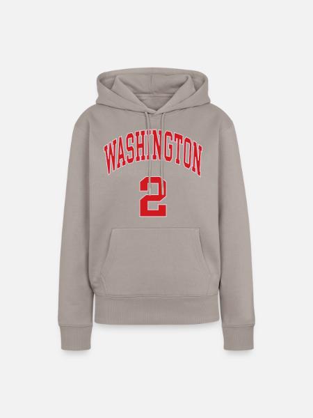Washington 2 - Frauen Premium Bio Hoodie - Taupe