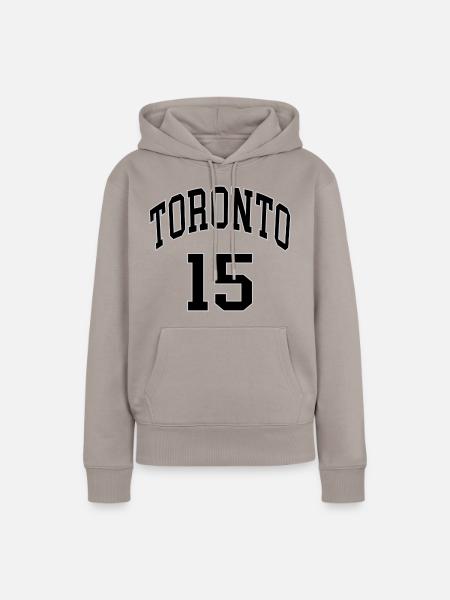 Toronto 15 - Frauen Premium Bio Hoodie - Taupe