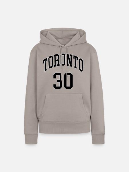 Toronto 30 - Frauen Premium Bio Hoodie - Taupe