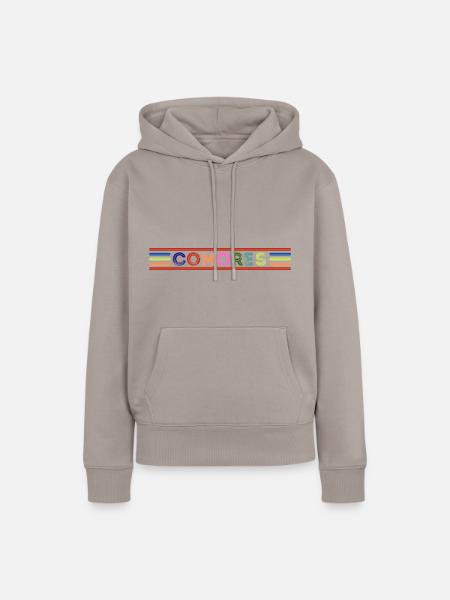 KOMOREN - Frauen Premium Bio Hoodie - Taupe