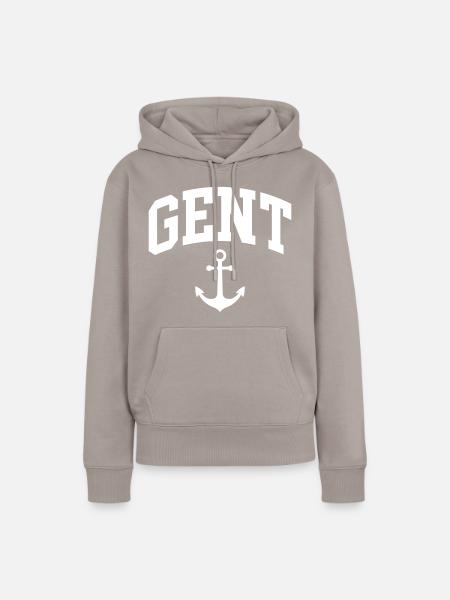 Gent - Frauen Premium Bio Hoodie - Taupe