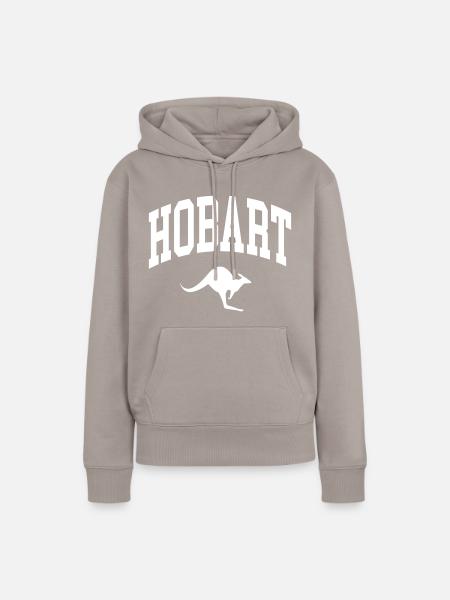 Hobart - Frauen Premium Bio Hoodie - Taupe