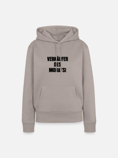 Verkäufer des Monats - Frauen Premium Bio Hoodie - Taupe