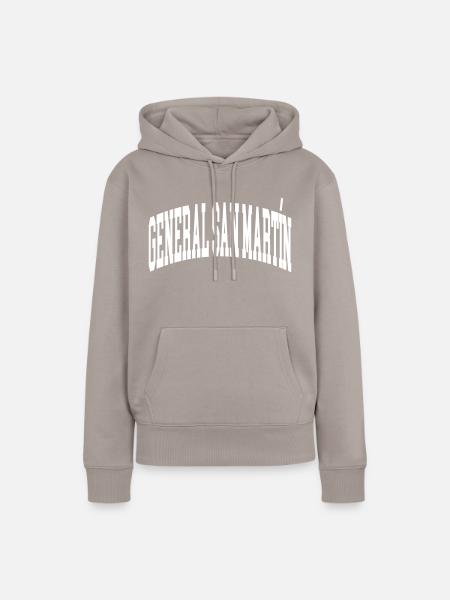 General San Martin - Frauen Premium Bio Hoodie - Taupe