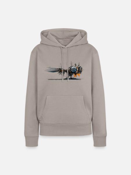 Prototype A02.2.4 - Frauen Premium Bio Hoodie - Taupe