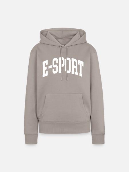 E-Sport - Frauen Premium Bio Hoodie - Taupe