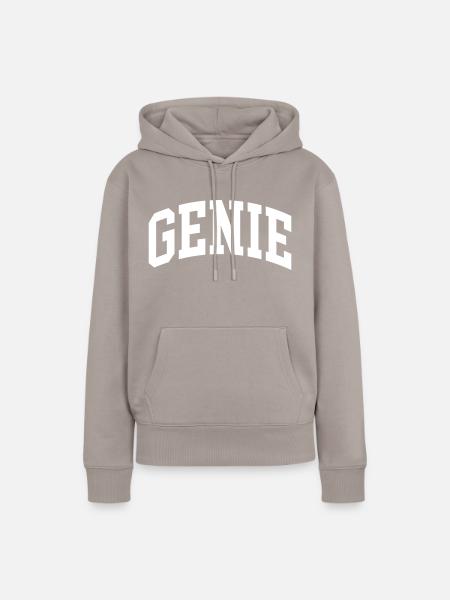 Genie - Frauen Premium Bio Hoodie - Taupe
