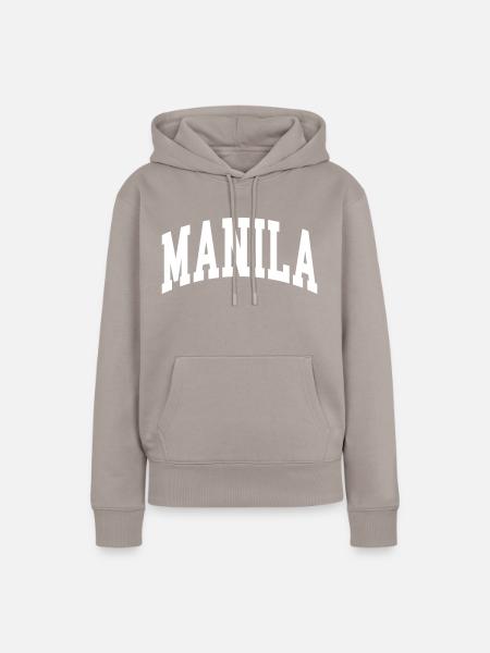 Manila - Frauen Premium Bio Hoodie - Taupe