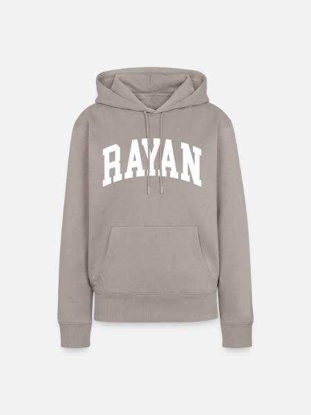 Rayan - Frauen Premium Bio Hoodie - Taupe