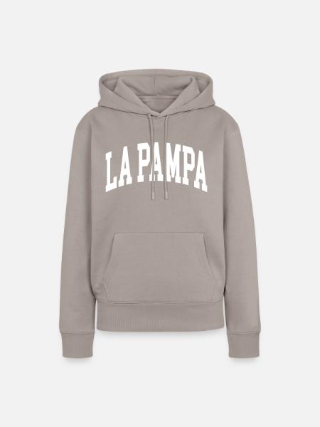 La Pampa - Frauen Premium Bio Hoodie - Taupe