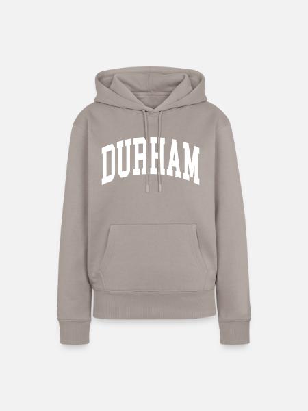 Durham - Frauen Premium Bio Hoodie - Taupe