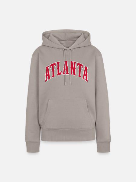 Atlanta - Frauen Premium Bio Hoodie - Taupe
