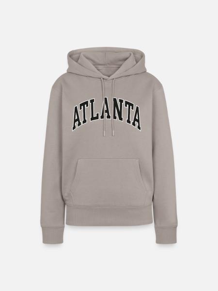 Atlanta - Frauen Premium Bio Hoodie - Taupe