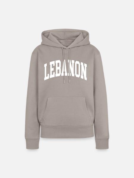 Lebanon - Frauen Premium Bio Hoodie - Taupe