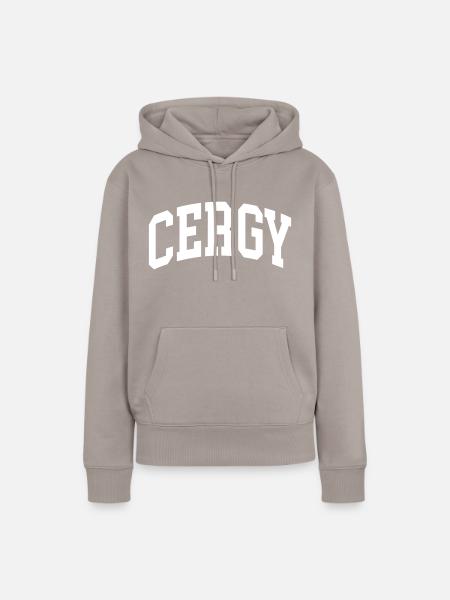 Cergy - Frauen Premium Bio Hoodie - Taupe
