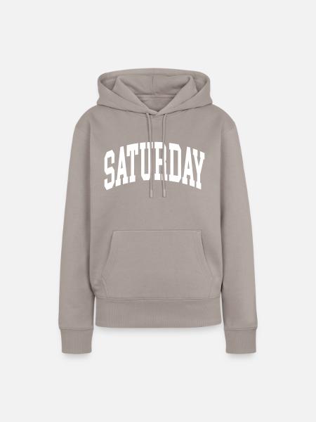 Saturday - Frauen Premium Bio Hoodie - Taupe