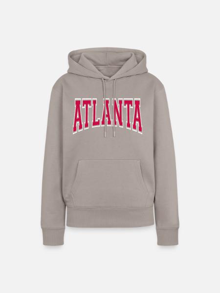 Atlanta - Frauen Premium Bio Hoodie - Taupe