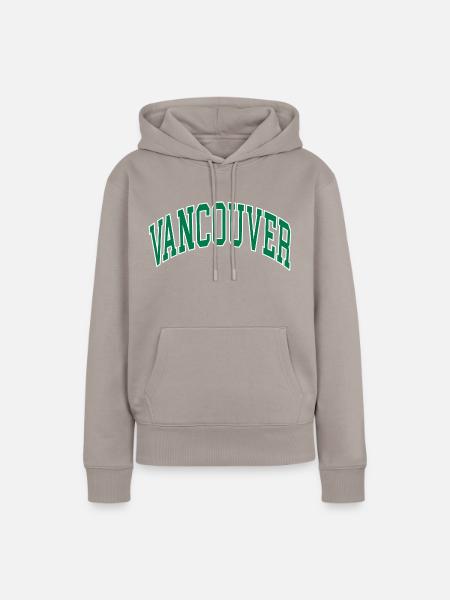 Vancouver - Frauen Premium Bio Hoodie - Taupe