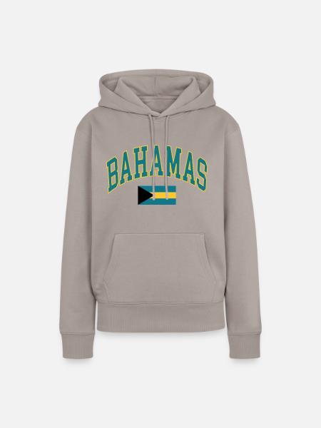 Bahamas - Frauen Premium Bio Hoodie - Taupe